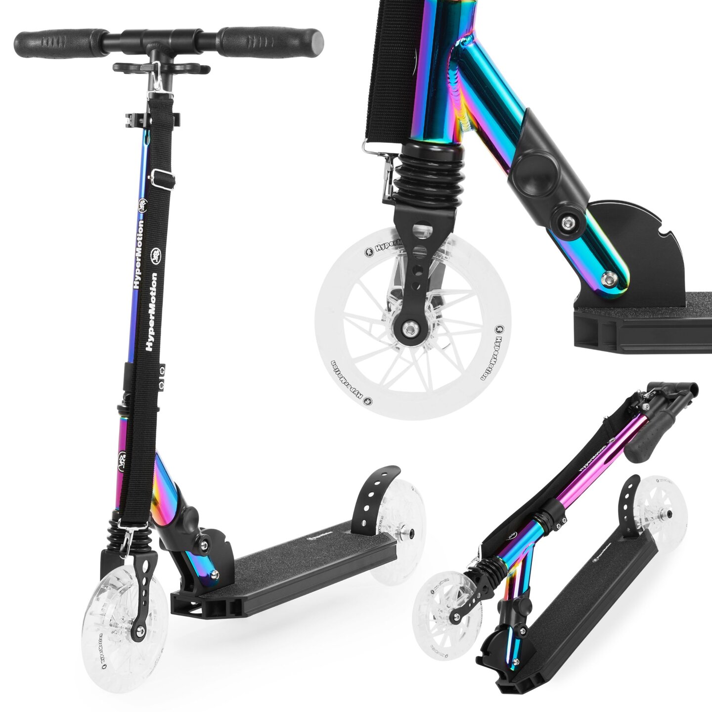 Two-wheeled scooter HOLO MAJESTIC HyperMotion 100kg - full aluminum